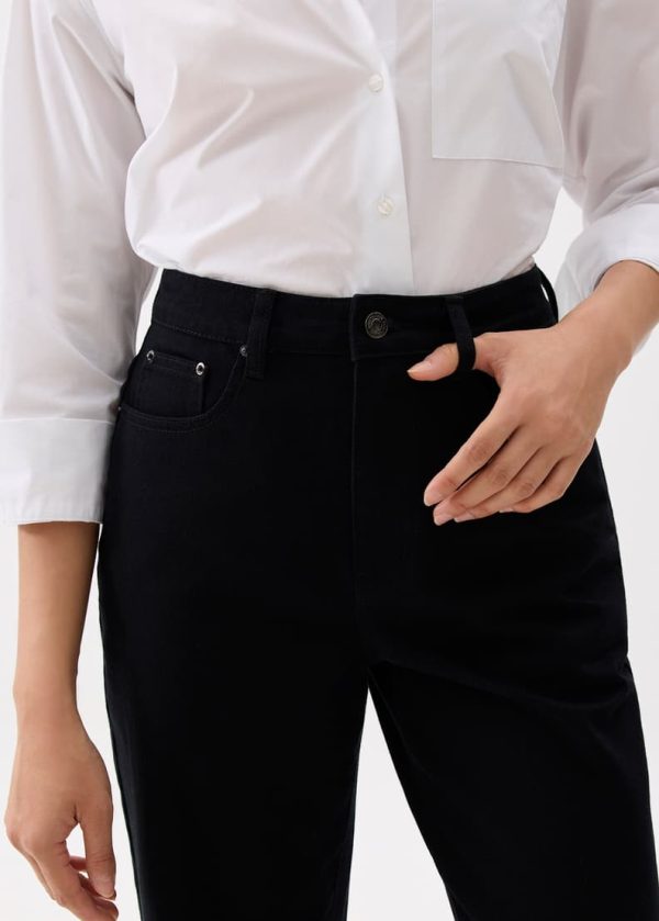 Denim Straight Leg Jeans - Image 4