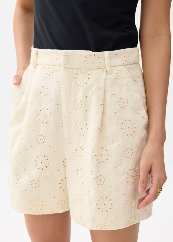 High Waist Tailored Shorts