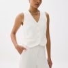 Relaxed V-neck Vest