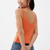 Padded Scoop Neck Fitted Top - Image 3