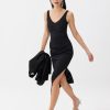 Padded Scoop Neck Fitted Top