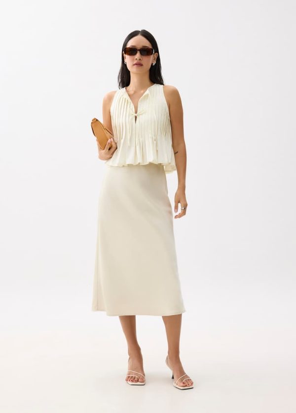 Round Neck Babydoll Tank Top - Image 5