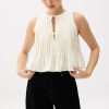Round Neck Babydoll Tank Top - Image 4