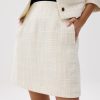 Elastic Tweed Mini Skirt - Image 4