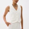 Relaxed V-neck Vest - Image 4