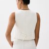 Relaxed V-neck Vest - Image 2