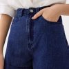 High Waist Denim A-line Shorts - Image 4