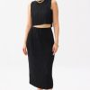 Gym Pleated Column Midi Skirt - Image 4