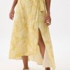 High Waist A-line Wrap Skirt - Image 3