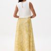 High Waist A-line Wrap Skirt - Image 2